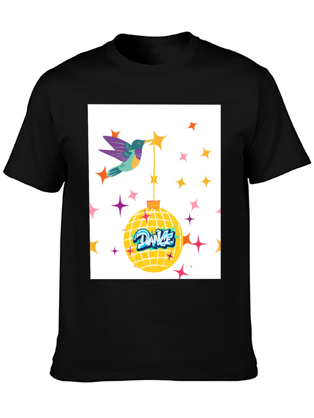 Hummingbird Dance Disco Graphic Tee