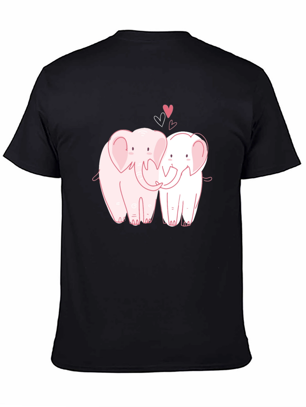 Elephant Love T-Shirt - Sweet Couple Design