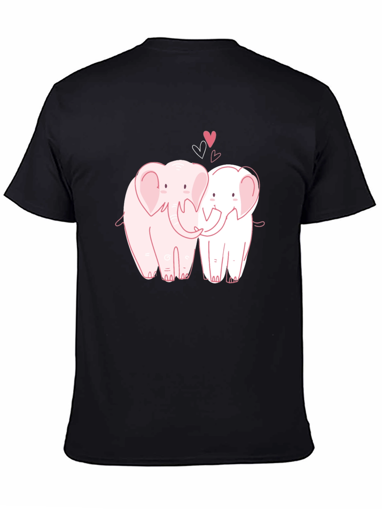 Elephant Love T-Shirt - Sweet Couple Design