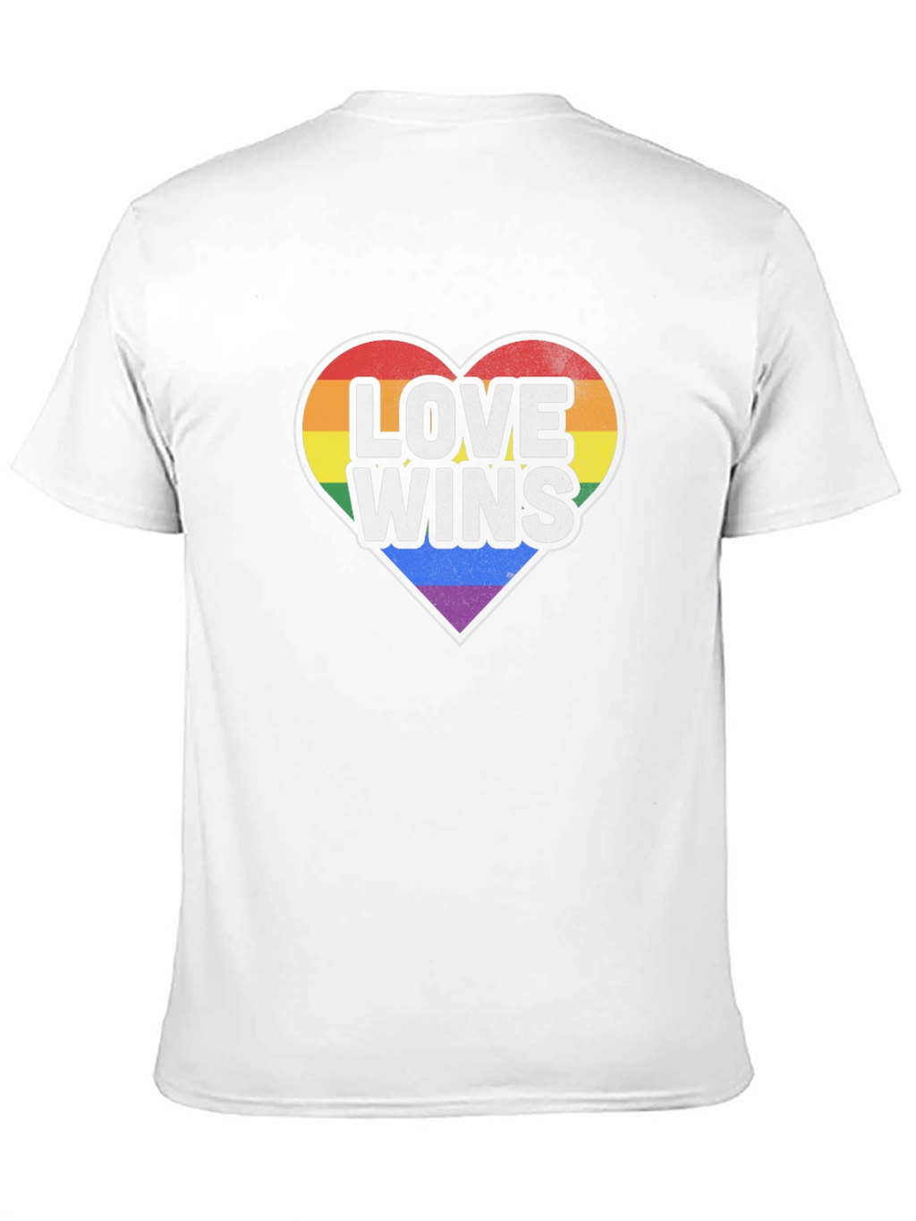 Love Wins Pride Heart T-Shirt