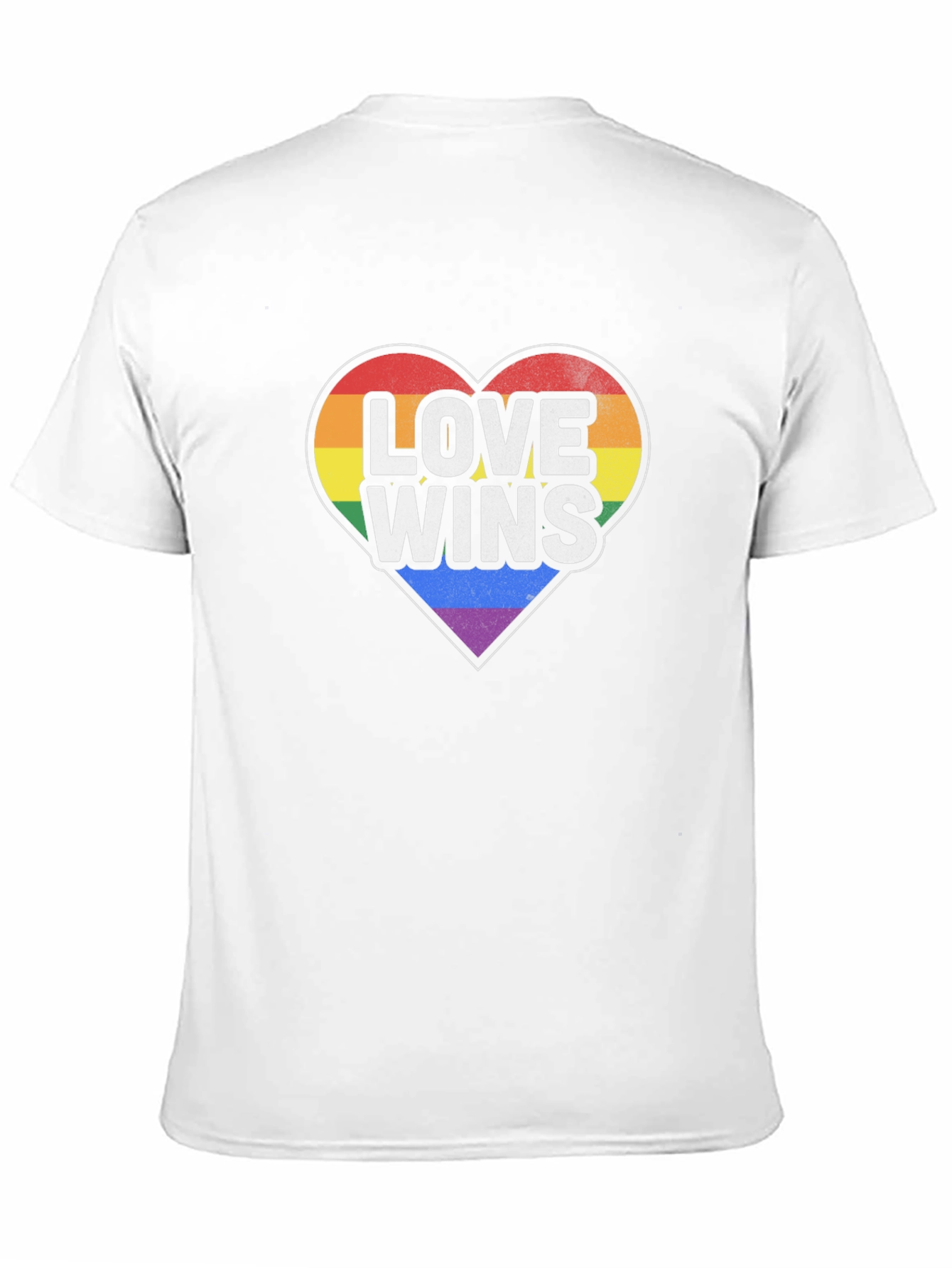 Love Wins Pride Heart T-Shirt