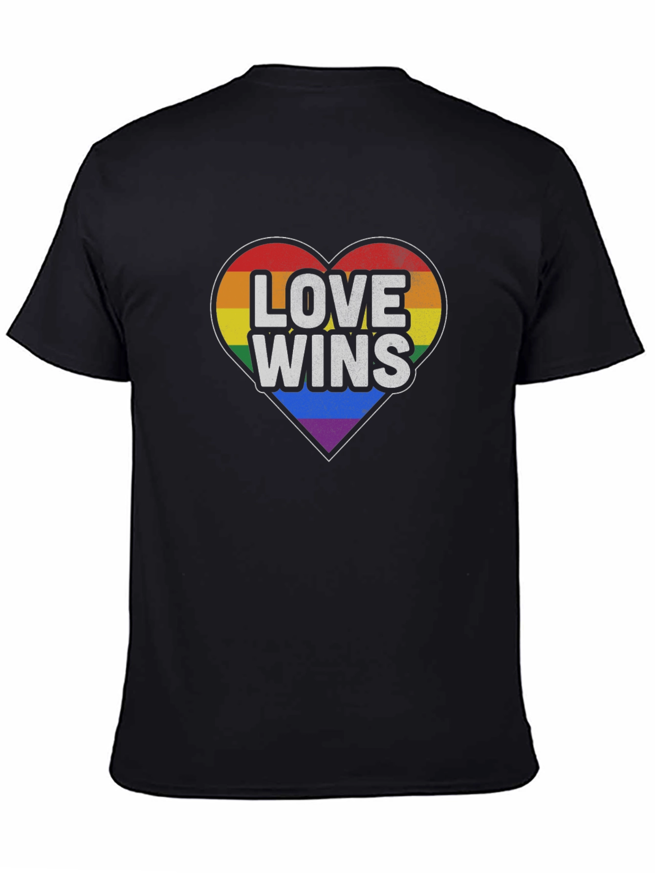 Love Wins Pride Heart T-Shirt