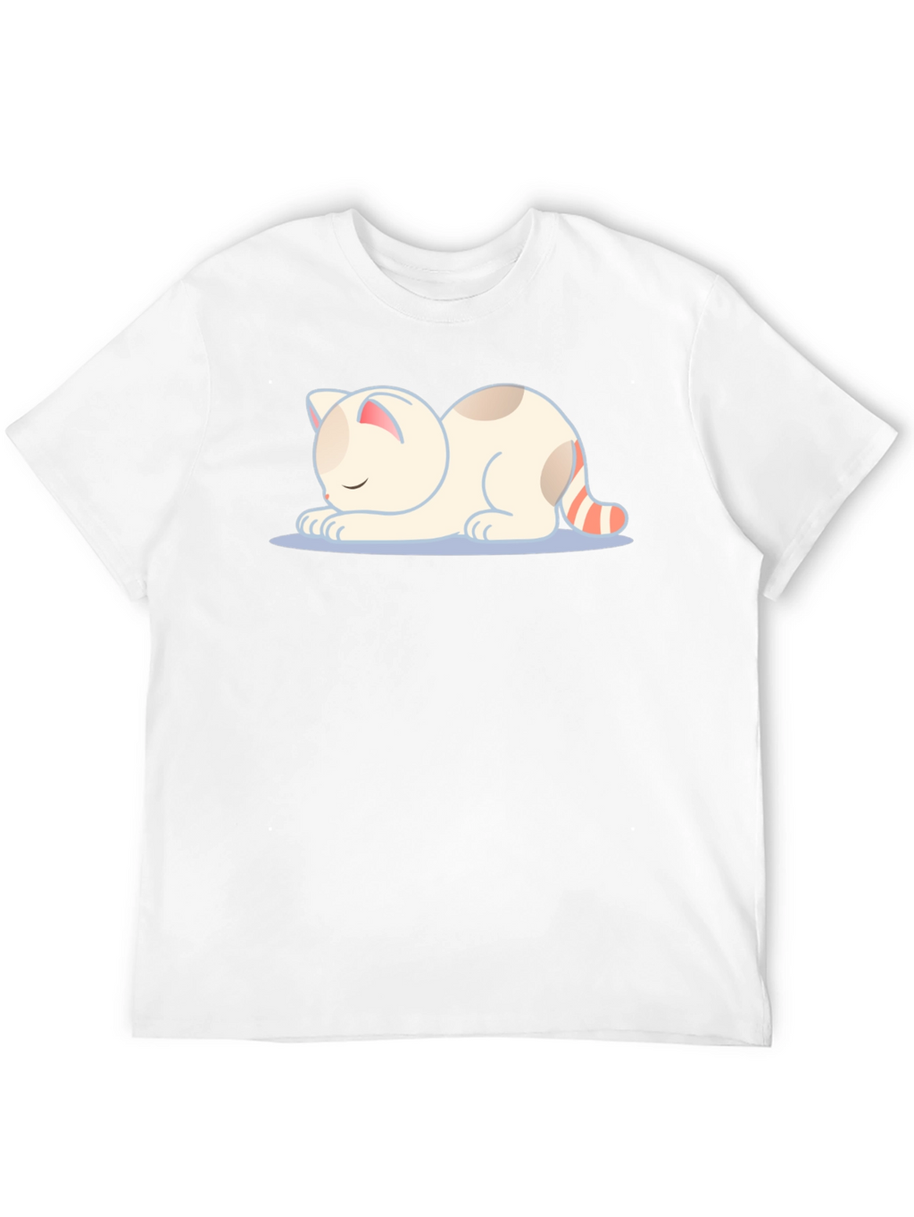 Cute Cat Nap T-Shirt - Soft & Stylish