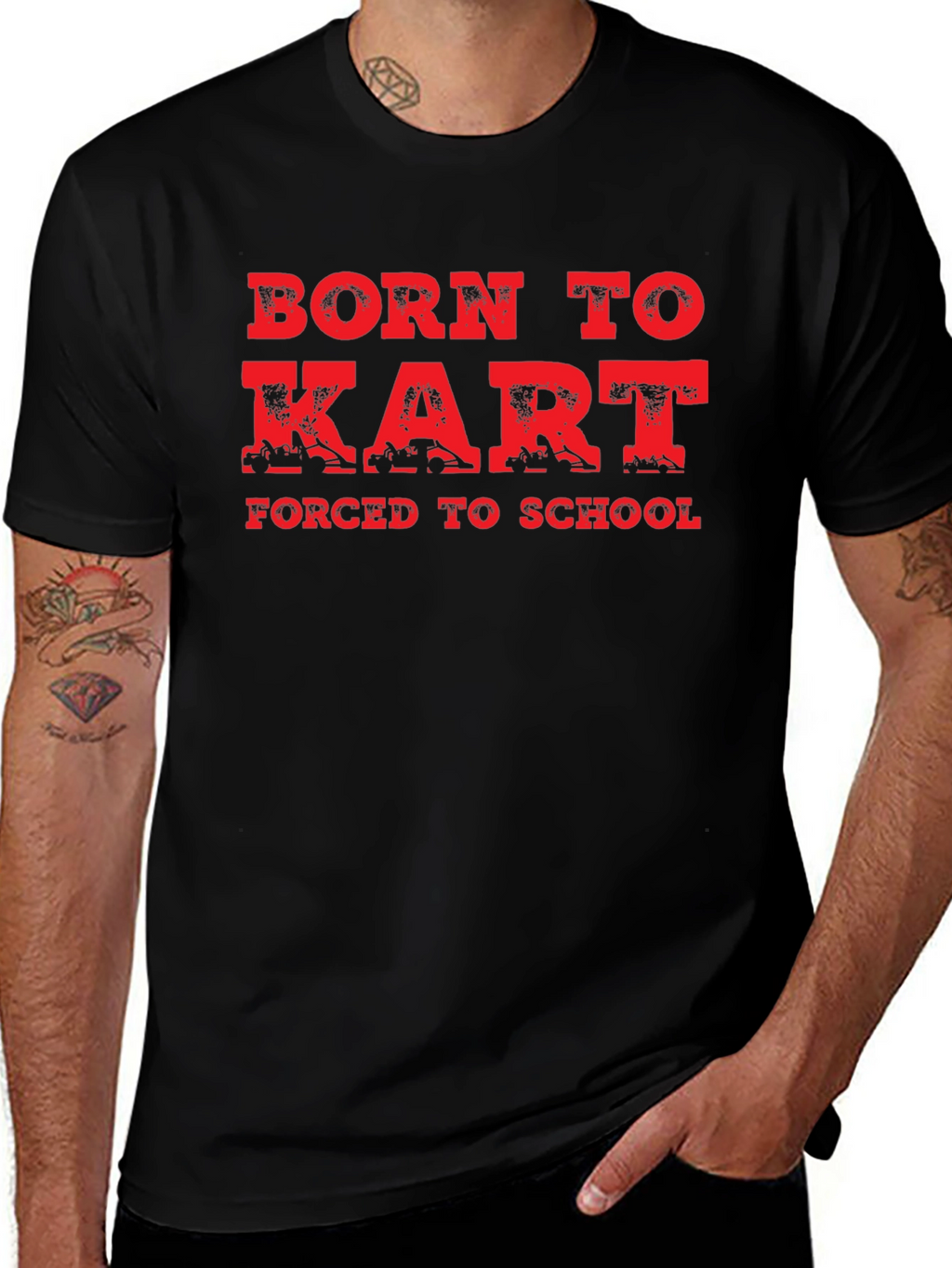 Born to Kart T-Shirt - Funny Racing Tee