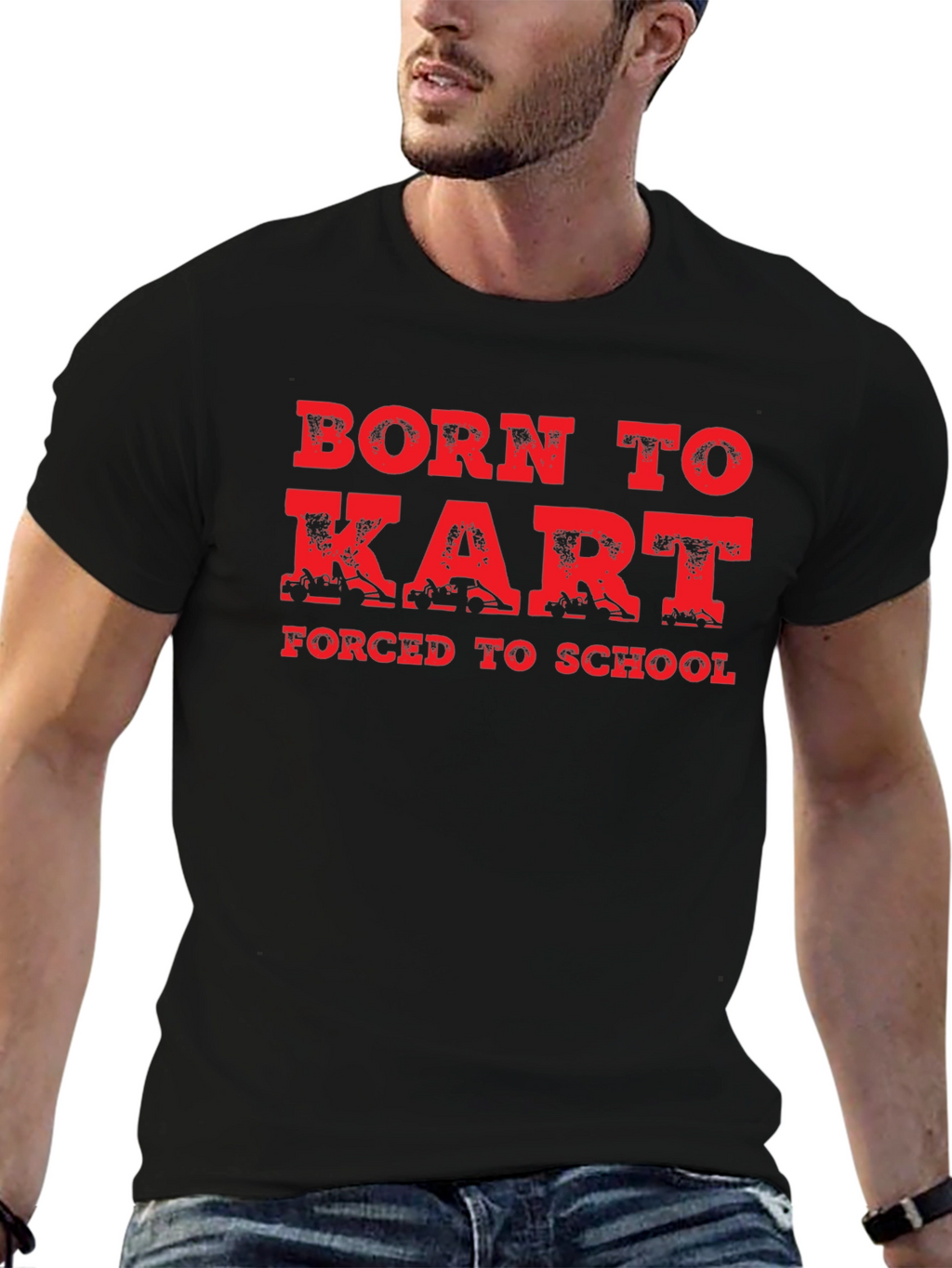 Born to Kart T-Shirt - Funny Racing Tee