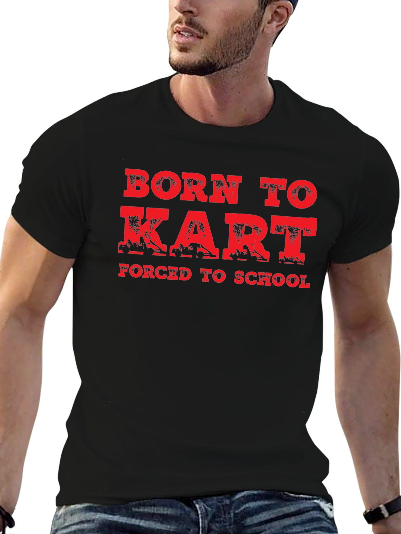 Born to Kart T-Shirt - Funny Racing Tee
