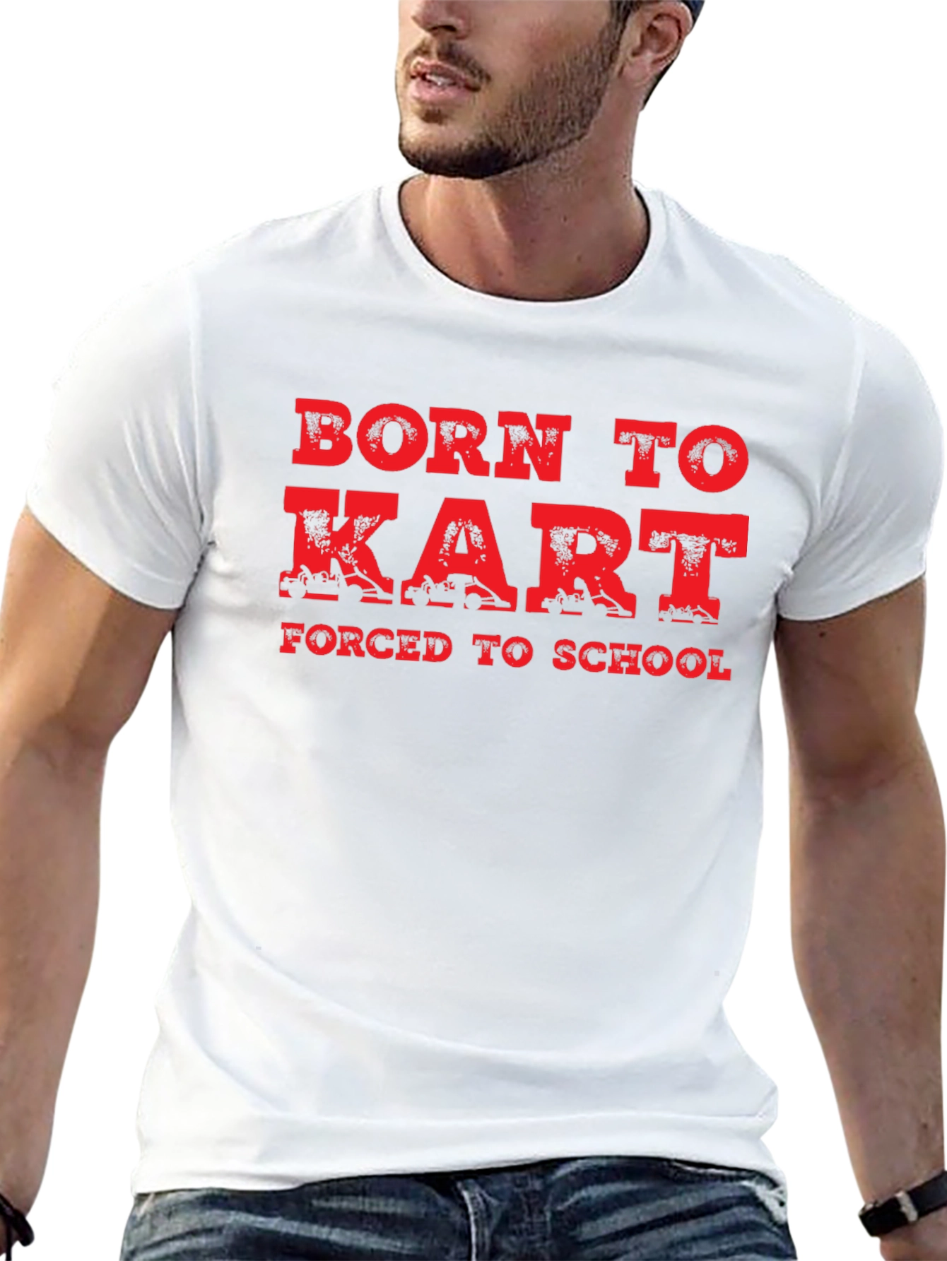 Born to Kart T-Shirt - Funny Racing Tee