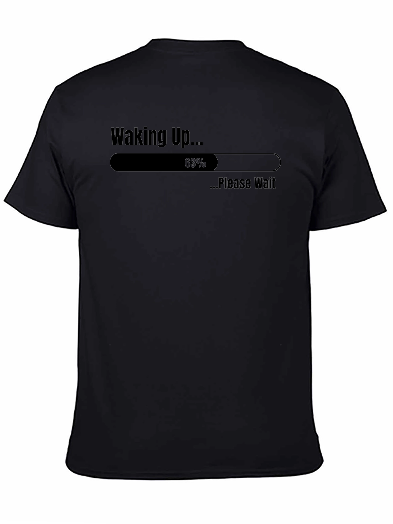 Waking Up Loading Funny T-Shirt