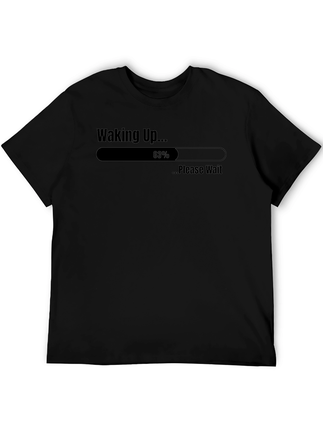 Waking Up Loading Funny T-Shirt