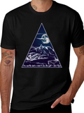 Bob Ross Moon Mountain T-Shirt