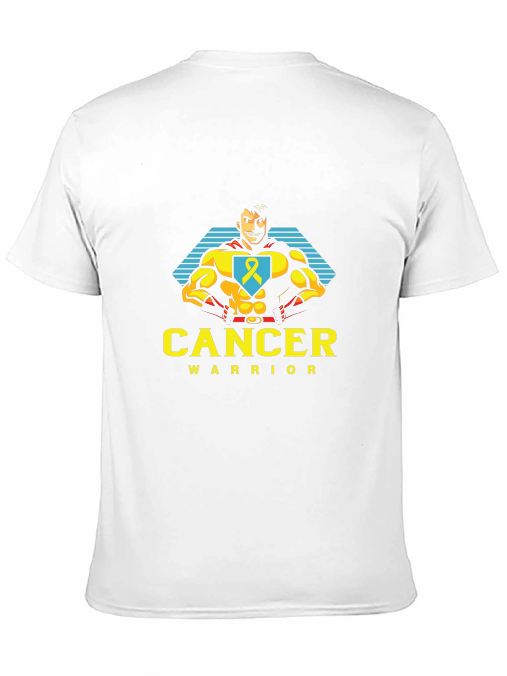 Cancer Warrior T-Shirt - Superhero Design