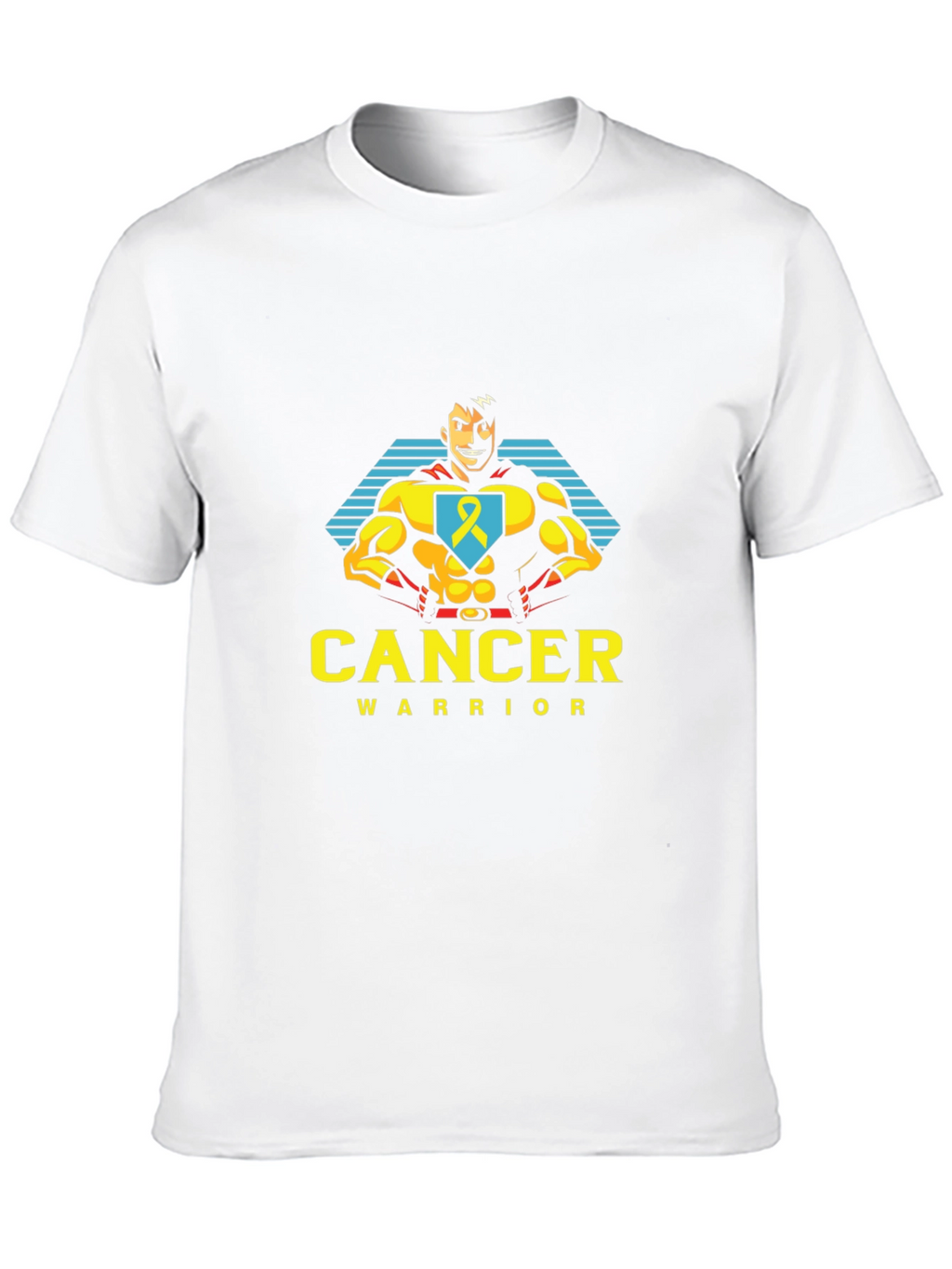 Cancer Warrior T-Shirt - Superhero Design