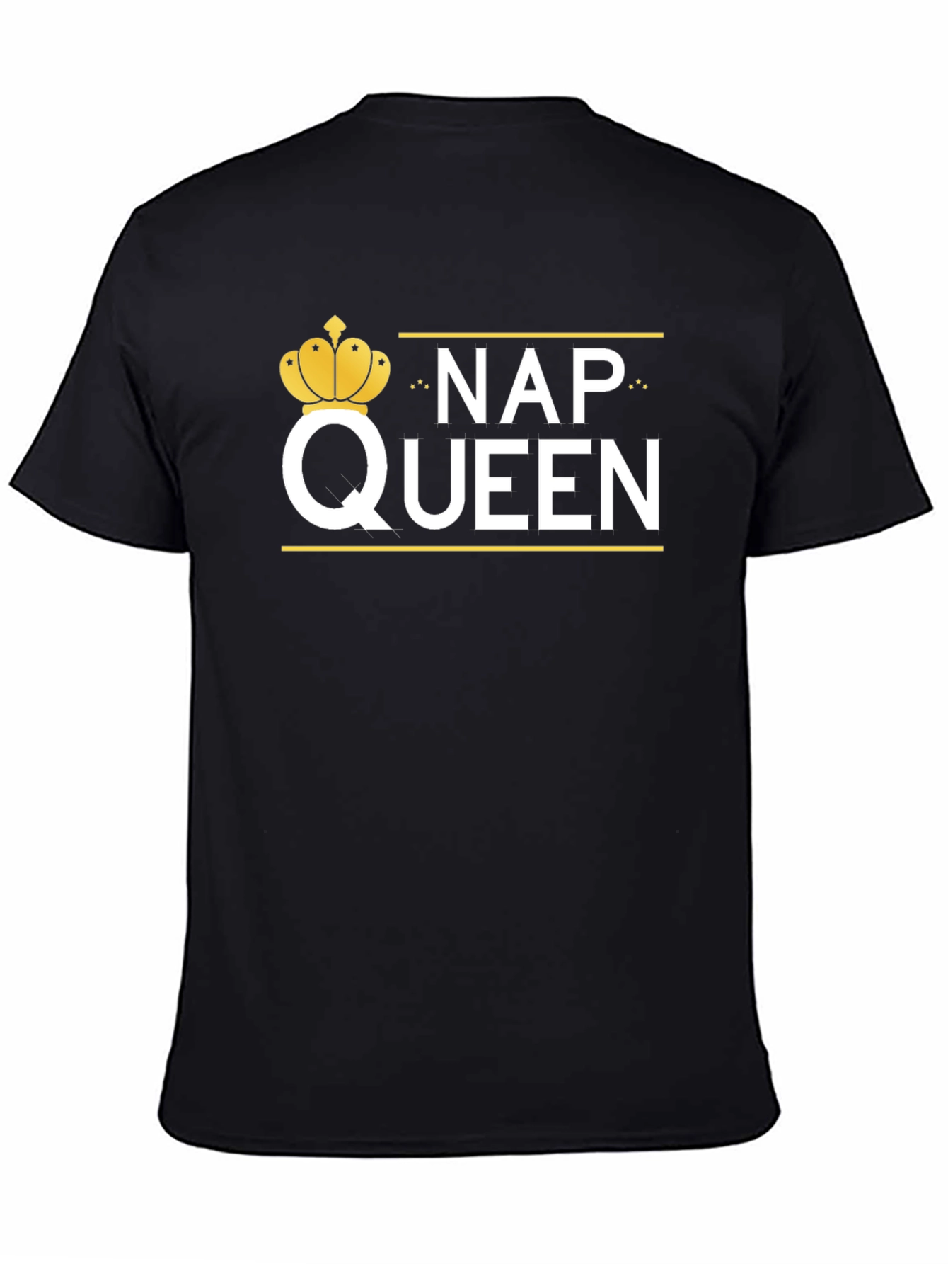 Nap Queen Graphic Tee - Black