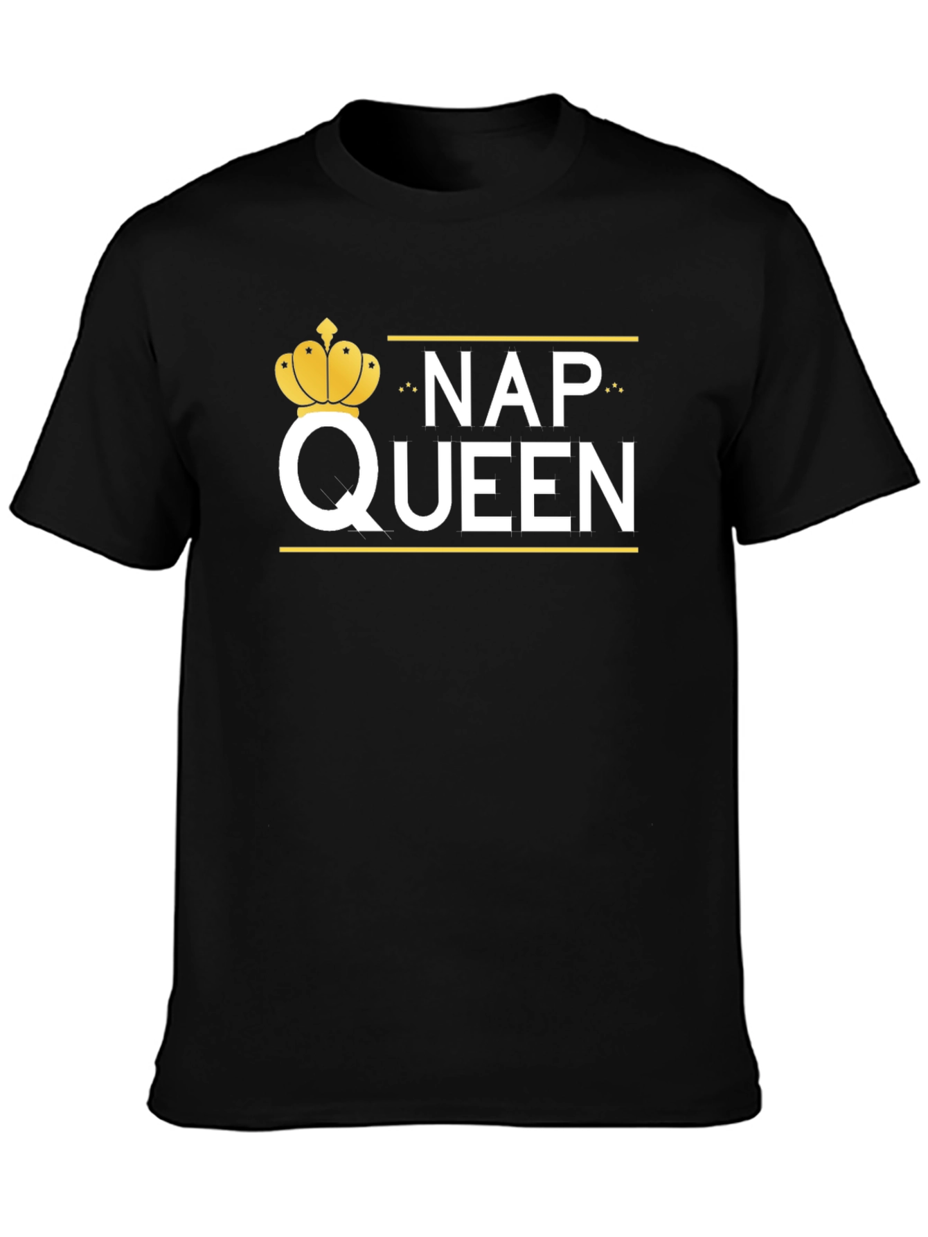 Nap Queen Graphic Tee - Black