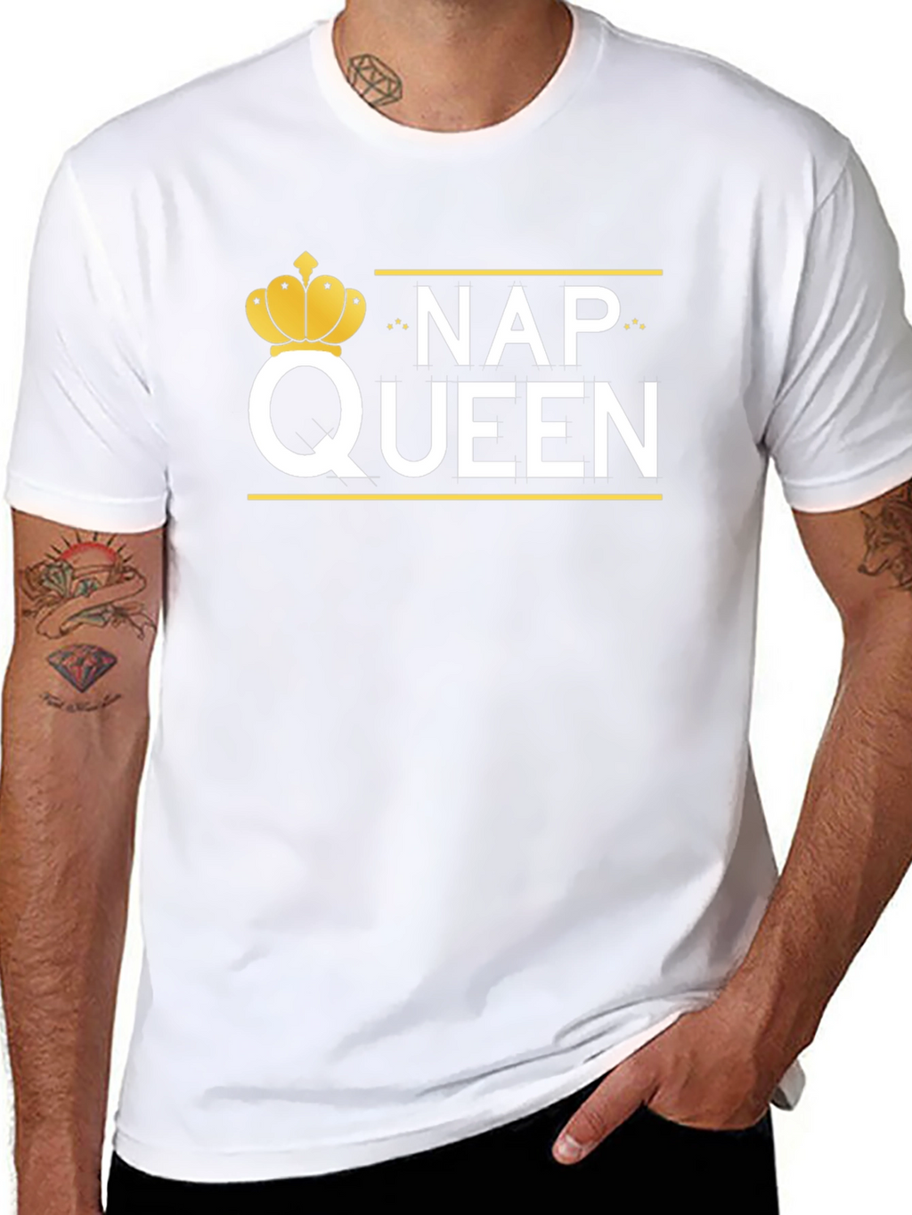 Nap Queen Graphic Tee - Black