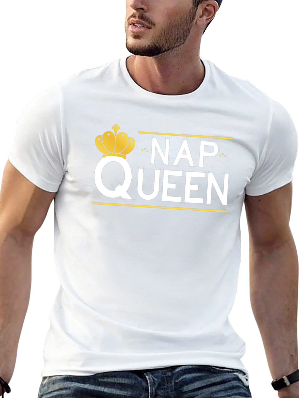 Nap Queen Graphic Tee - Black