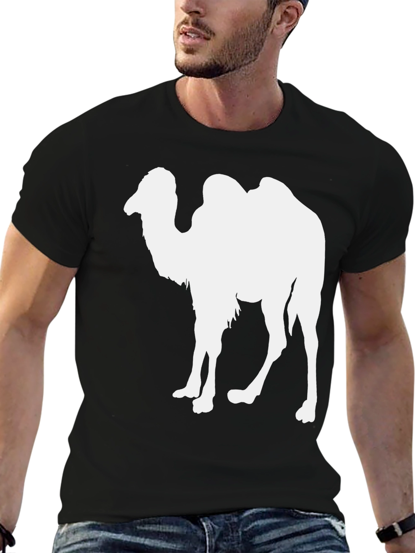 Camel Graphic Tee - Cool Animal Design