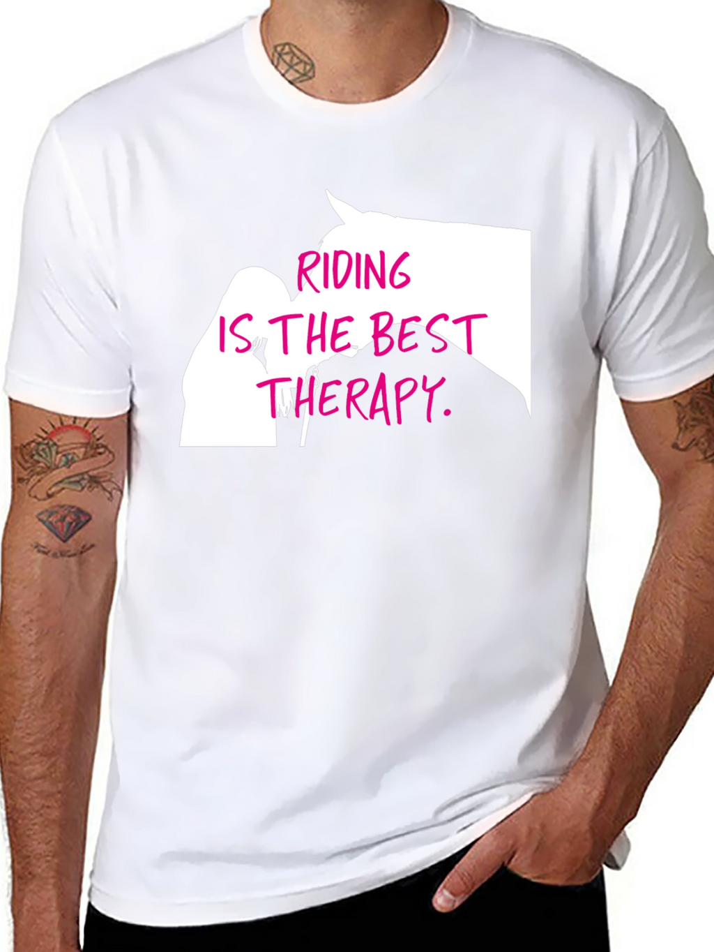 Riding Is The Best Therapy T-Shirt