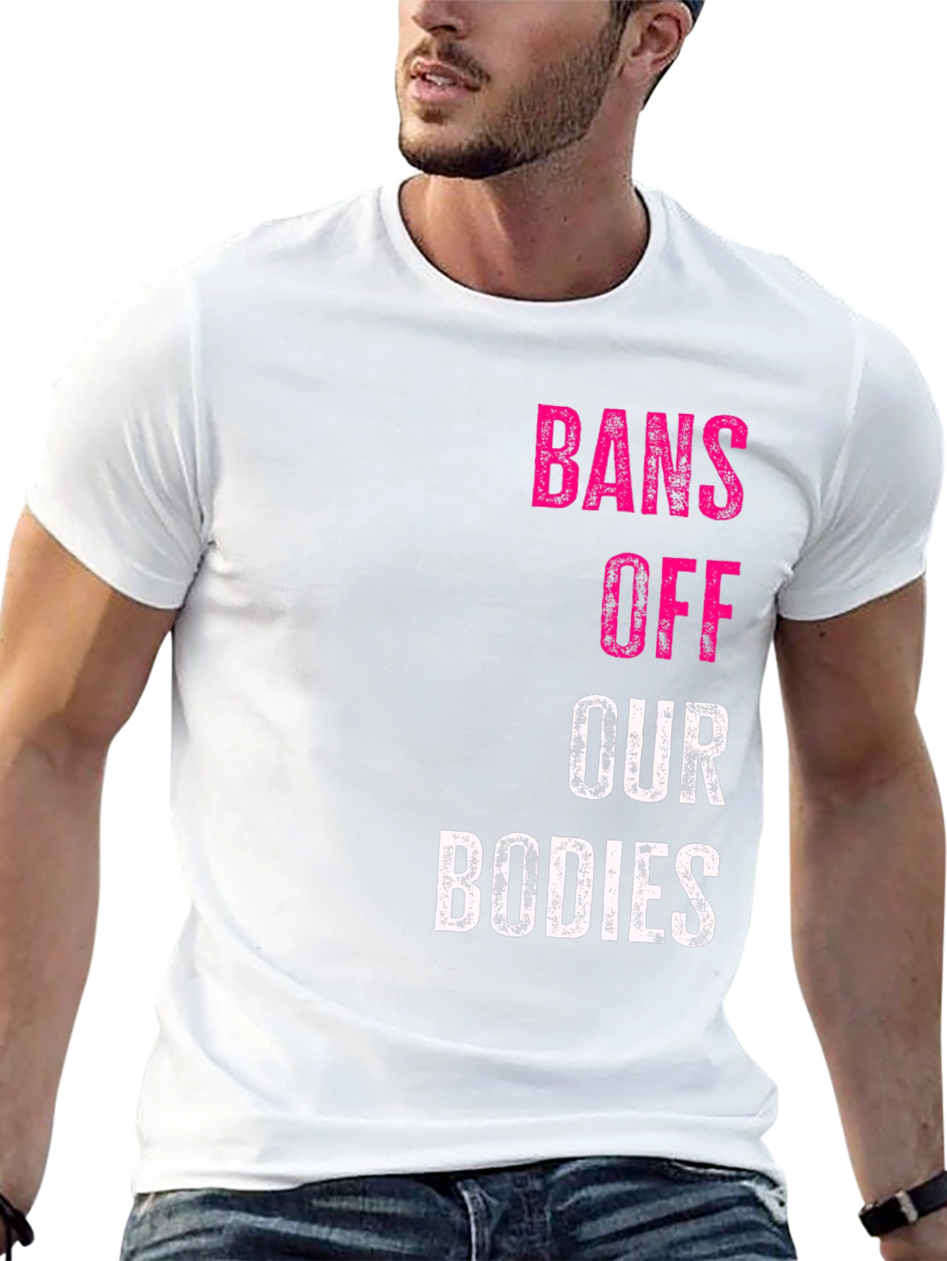 Bans Off Our Bodies Graphic T-Shirt Pro Choice