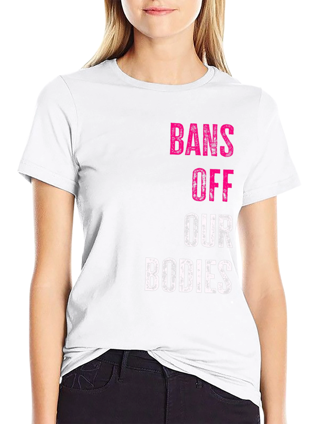 Bans Off Our Bodies Graphic T-Shirt Pro Choice