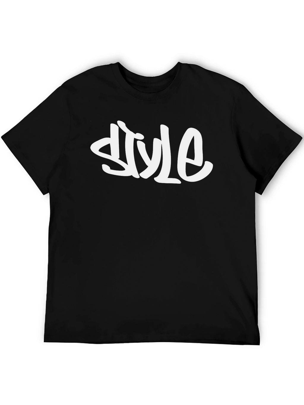 Stylish Black T-Shirt with Style Graphic