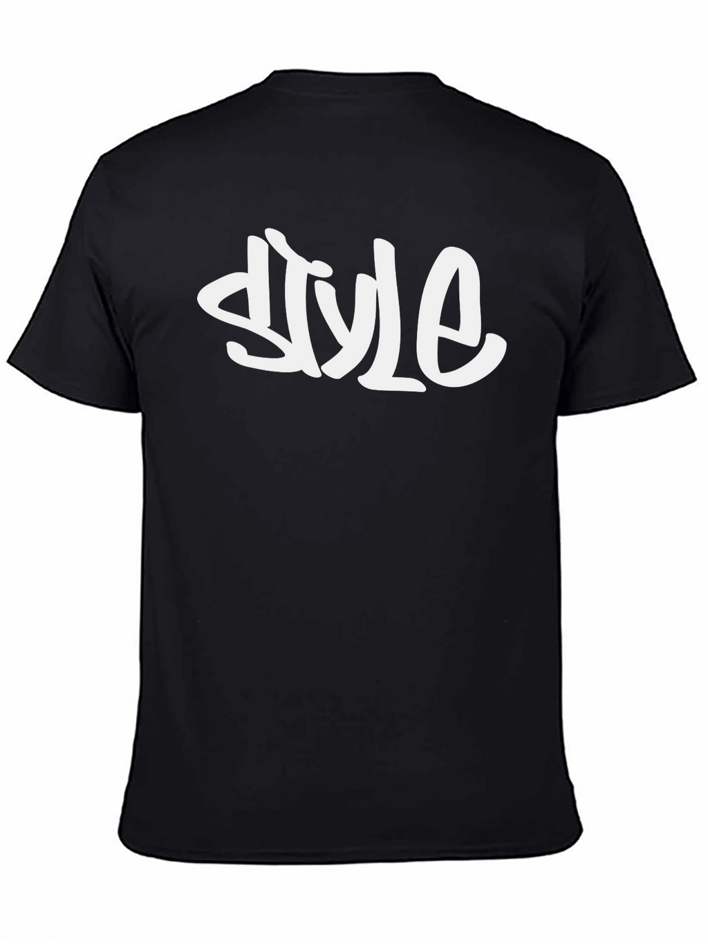 Stylish Black T-Shirt with Style Graphic