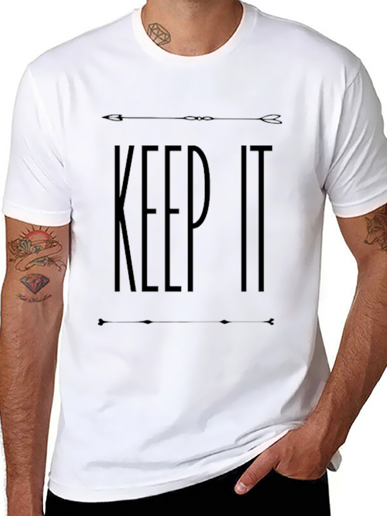 Keep It T-Shirt - Minimalist Design
