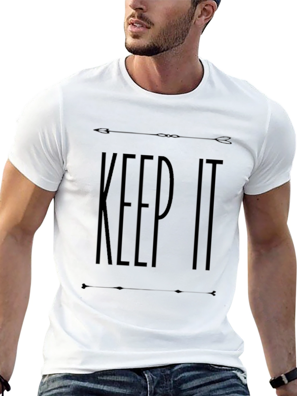 Keep It T-Shirt - Minimalist Design