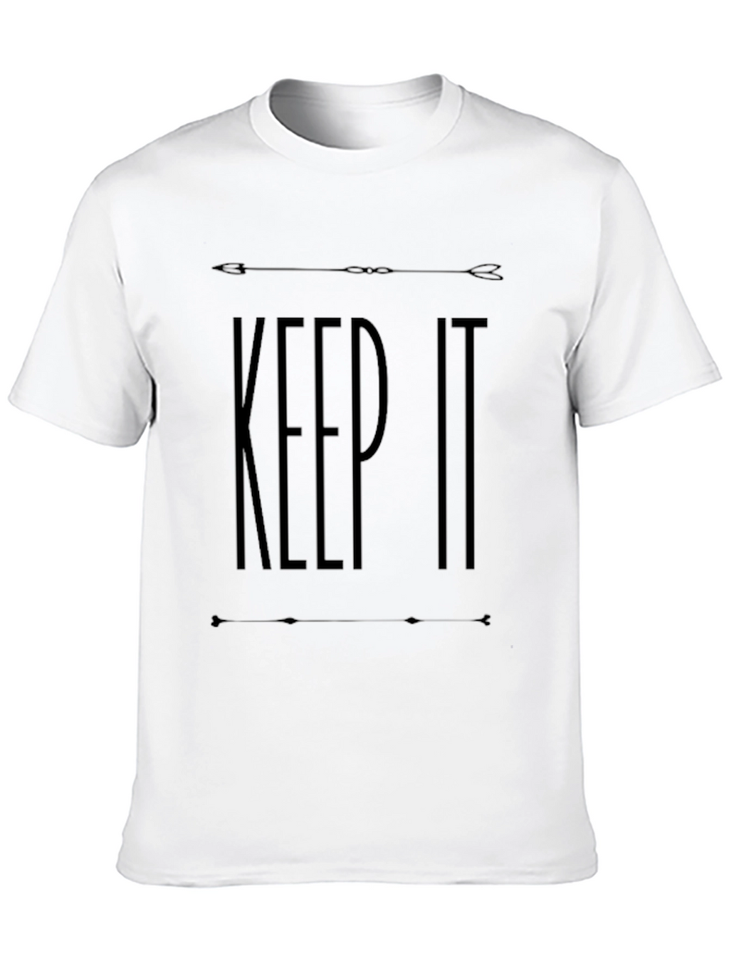 Keep It T-Shirt - Minimalist Design