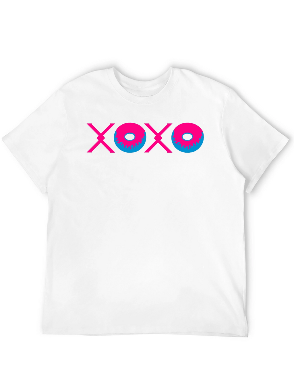 XOXO Graphic Tee - Trendy Hugs & Kisses T-Shirt