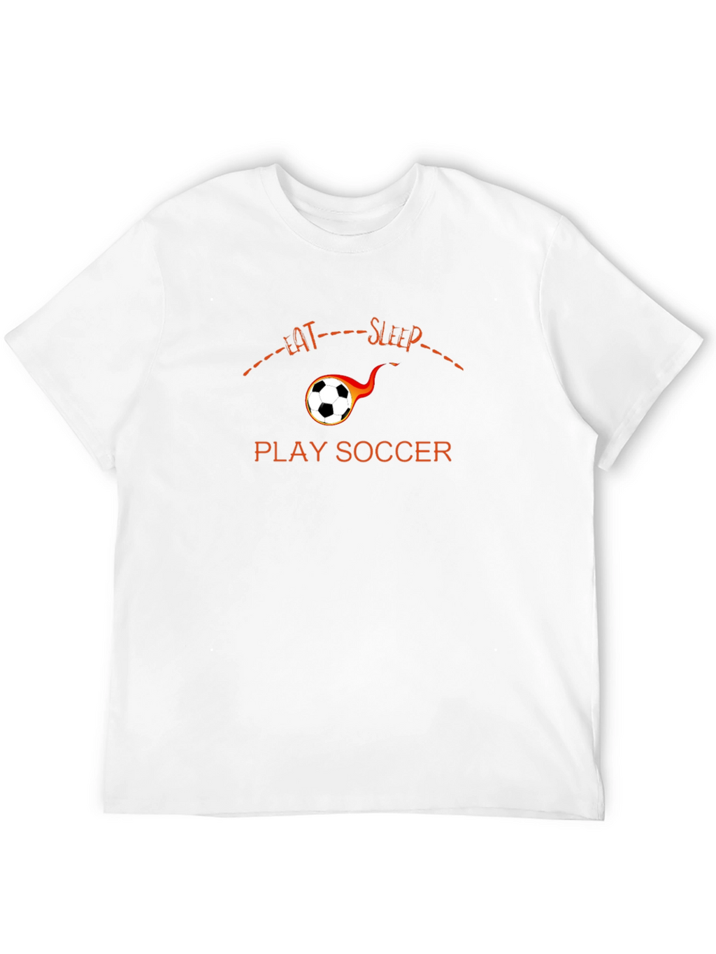 Eat Sleep Play Soccer T-Shirt - Black