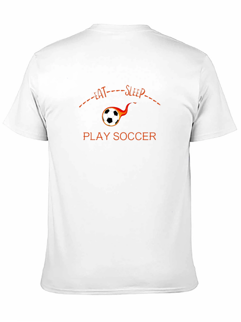 Eat Sleep Play Soccer T-Shirt - Black