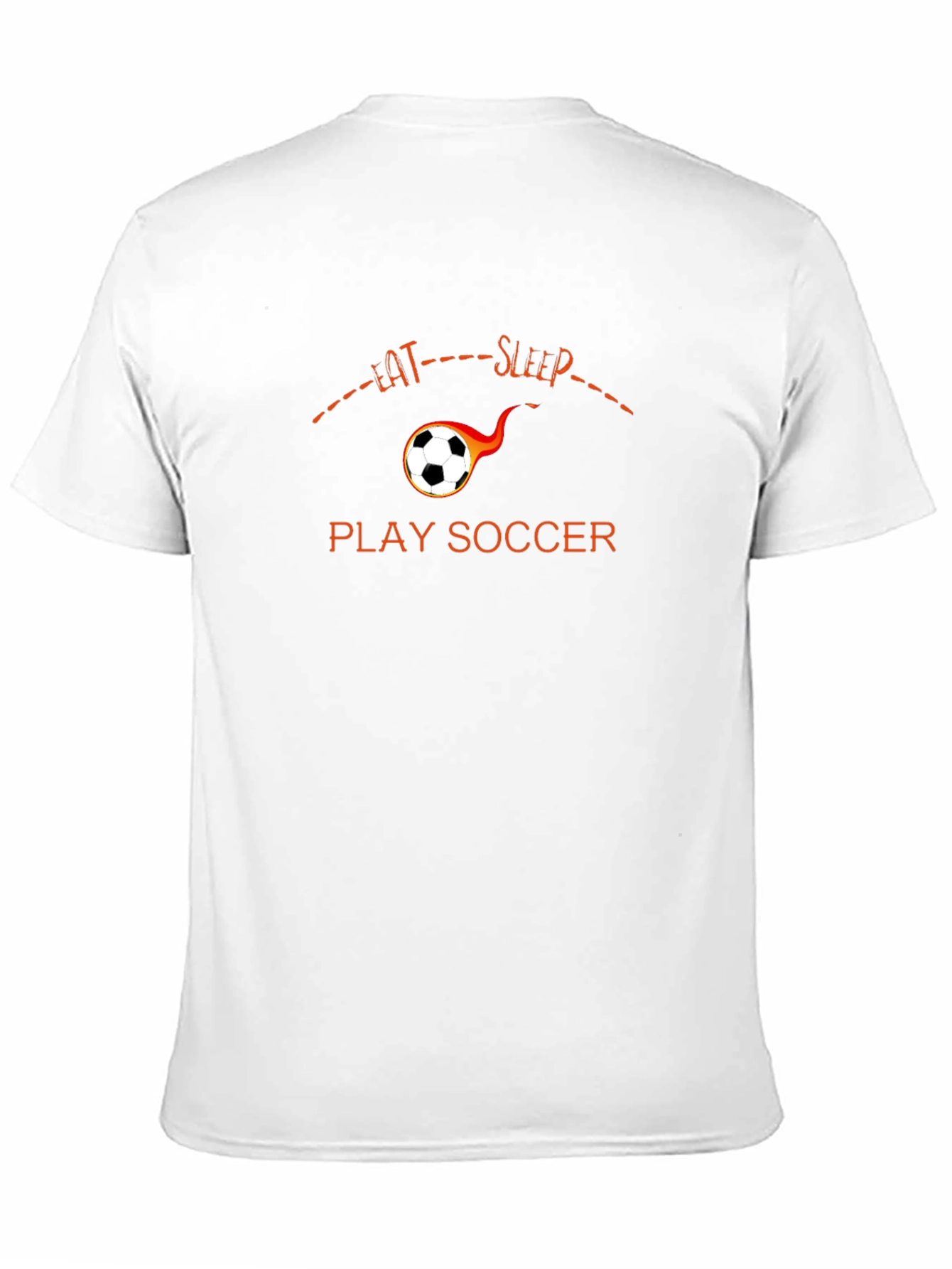 Eat Sleep Play Soccer T-Shirt - Black