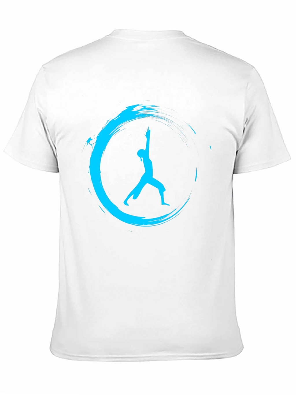 Zen Yoga Pose Black T-Shirt