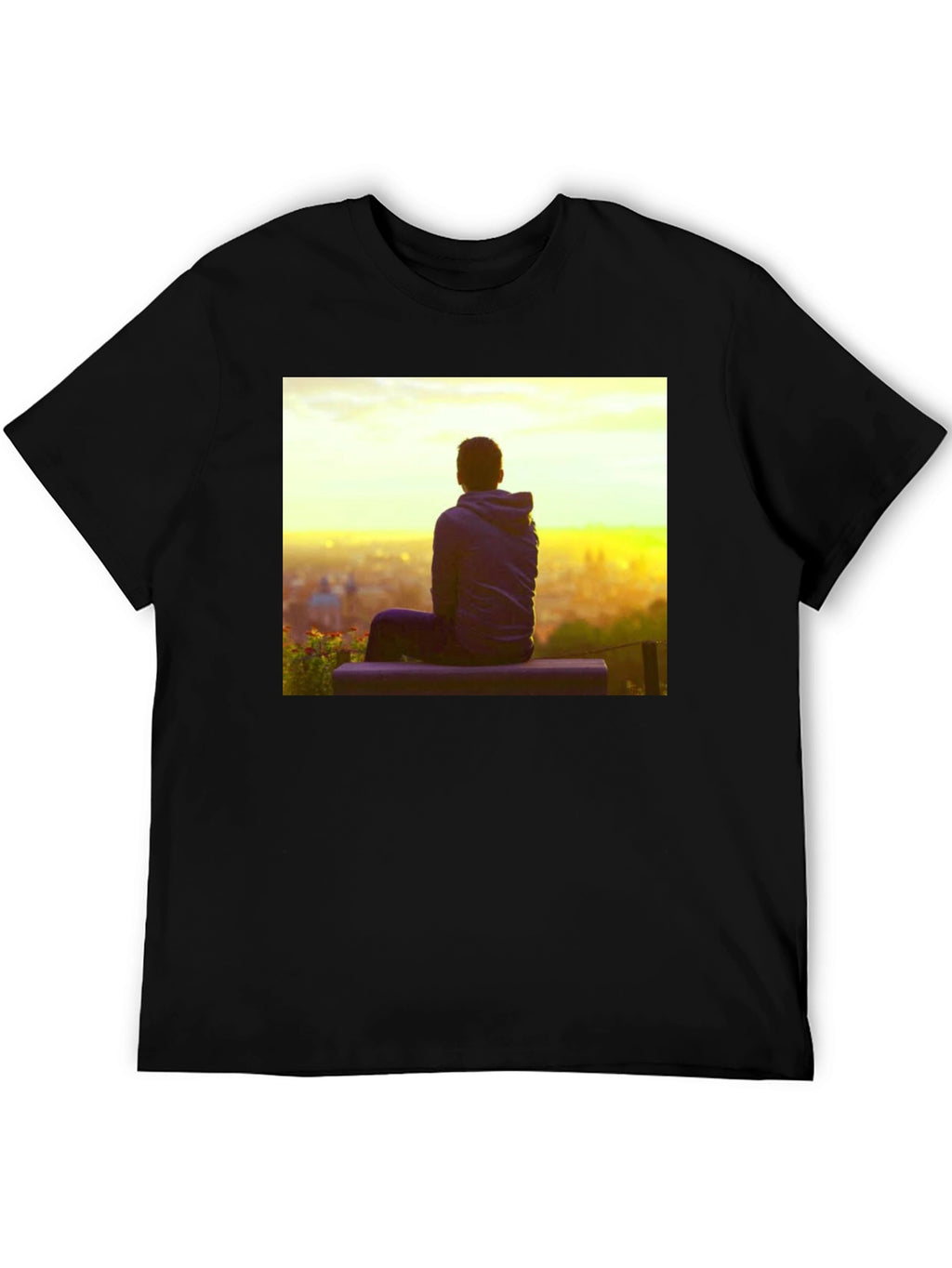 Solitude View T-Shirt - Mens Graphic Tee