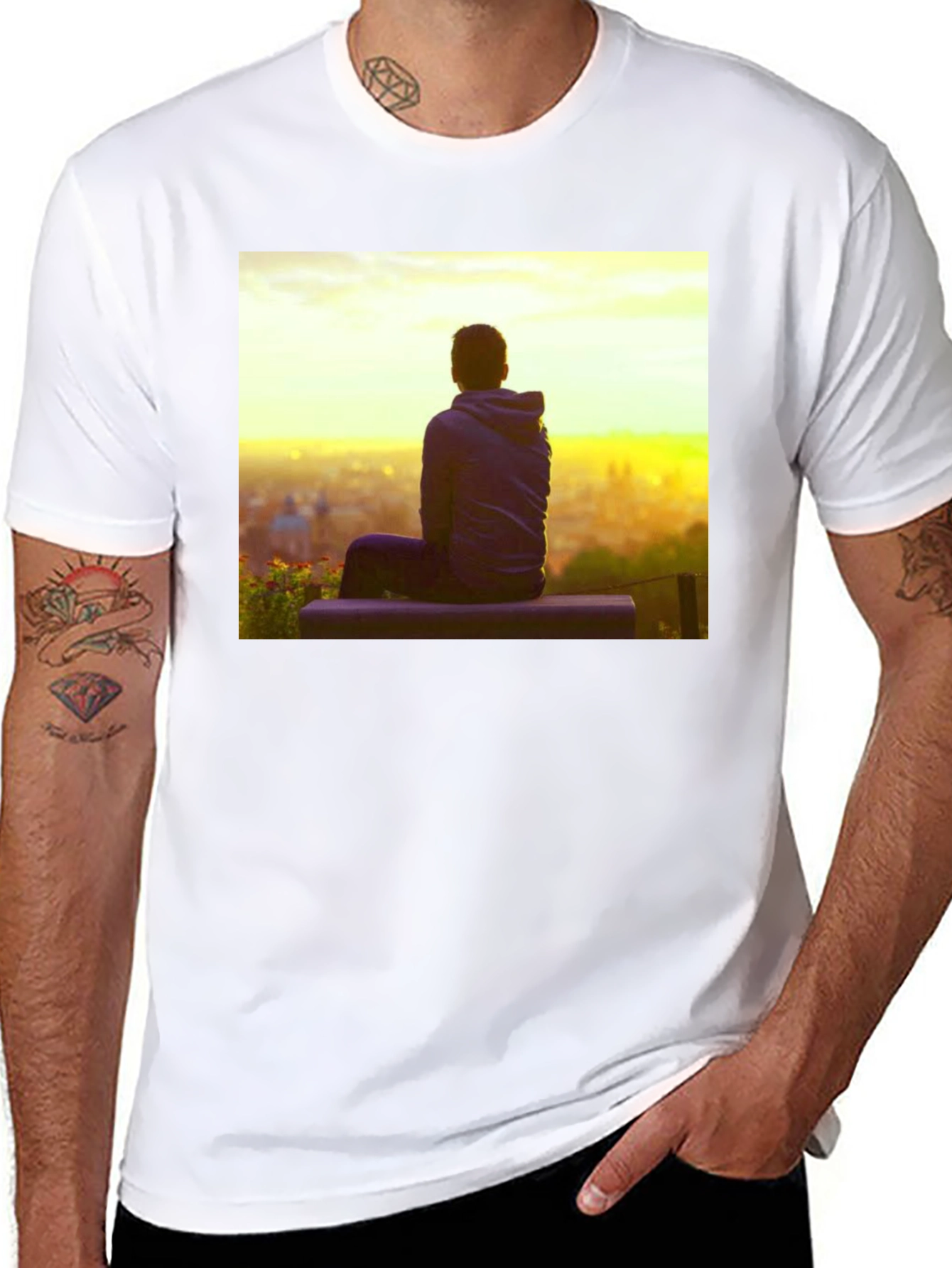 Solitude View T-Shirt - Mens Graphic Tee