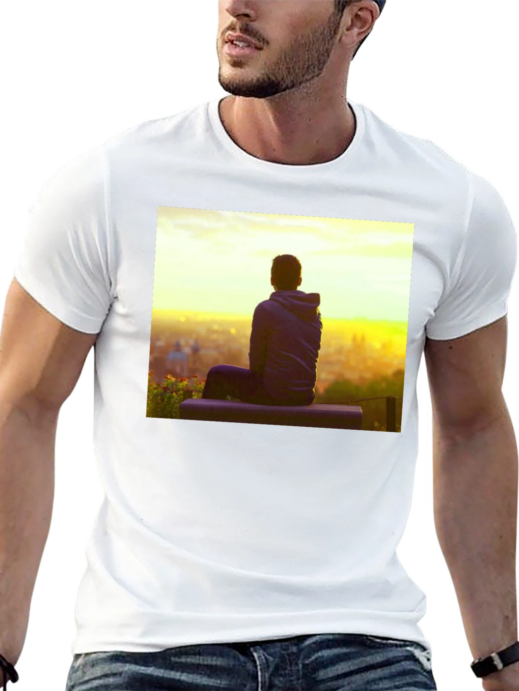 Solitude View T-Shirt - Mens Graphic Tee