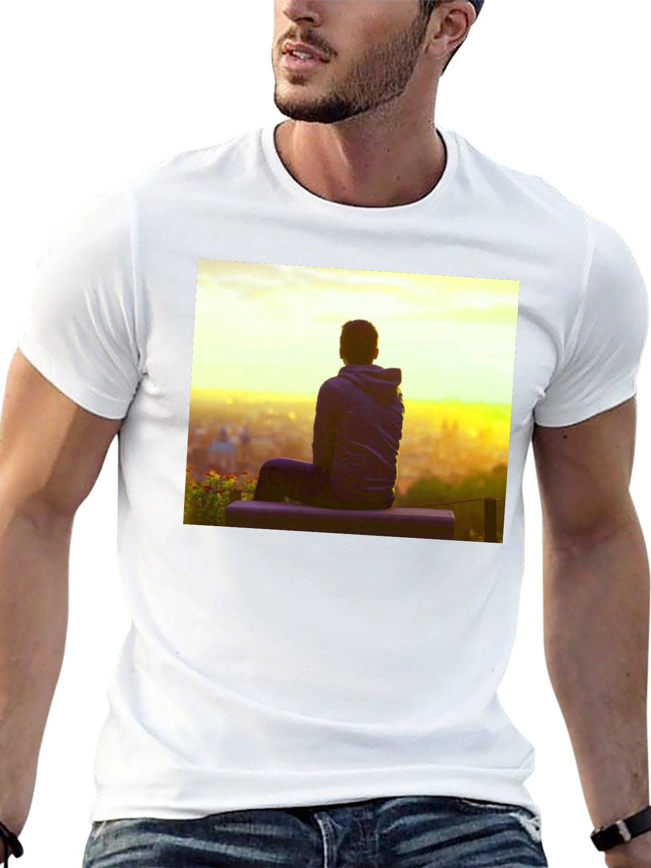 Solitude View T-Shirt - Mens Graphic Tee