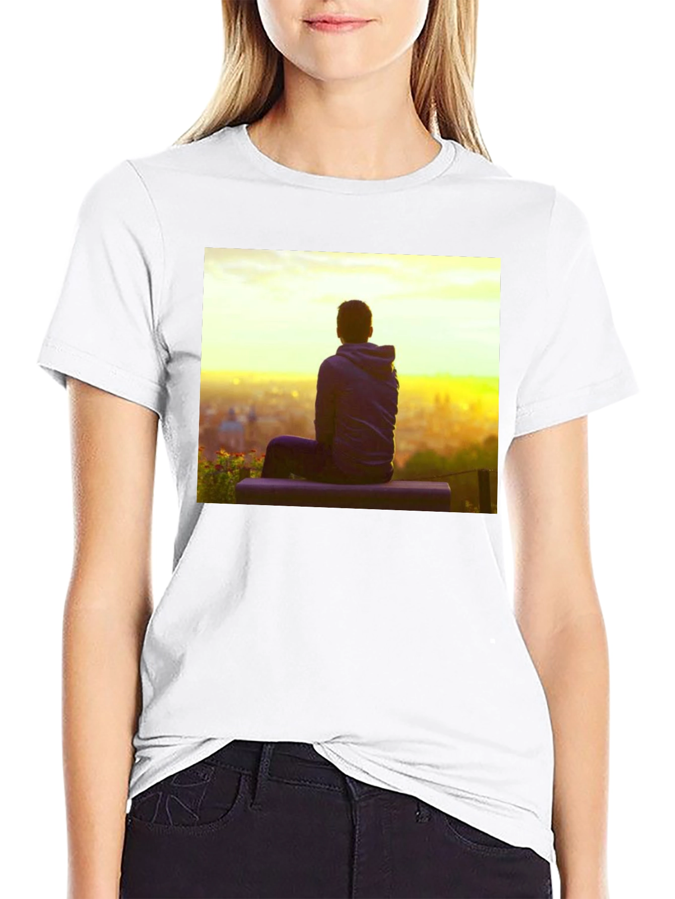 Solitude View T-Shirt - Mens Graphic Tee
