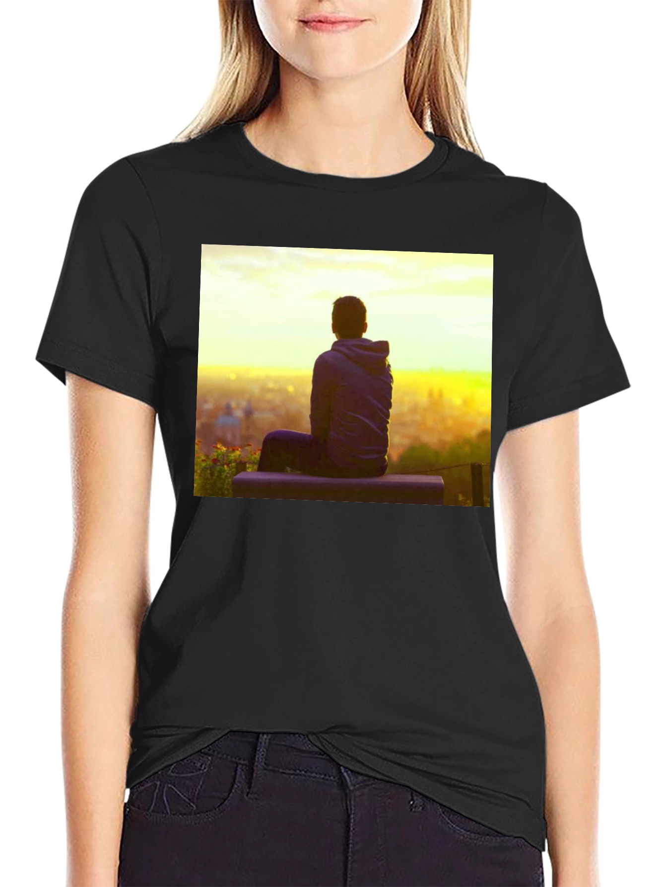 Solitude View T-Shirt - Mens Graphic Tee