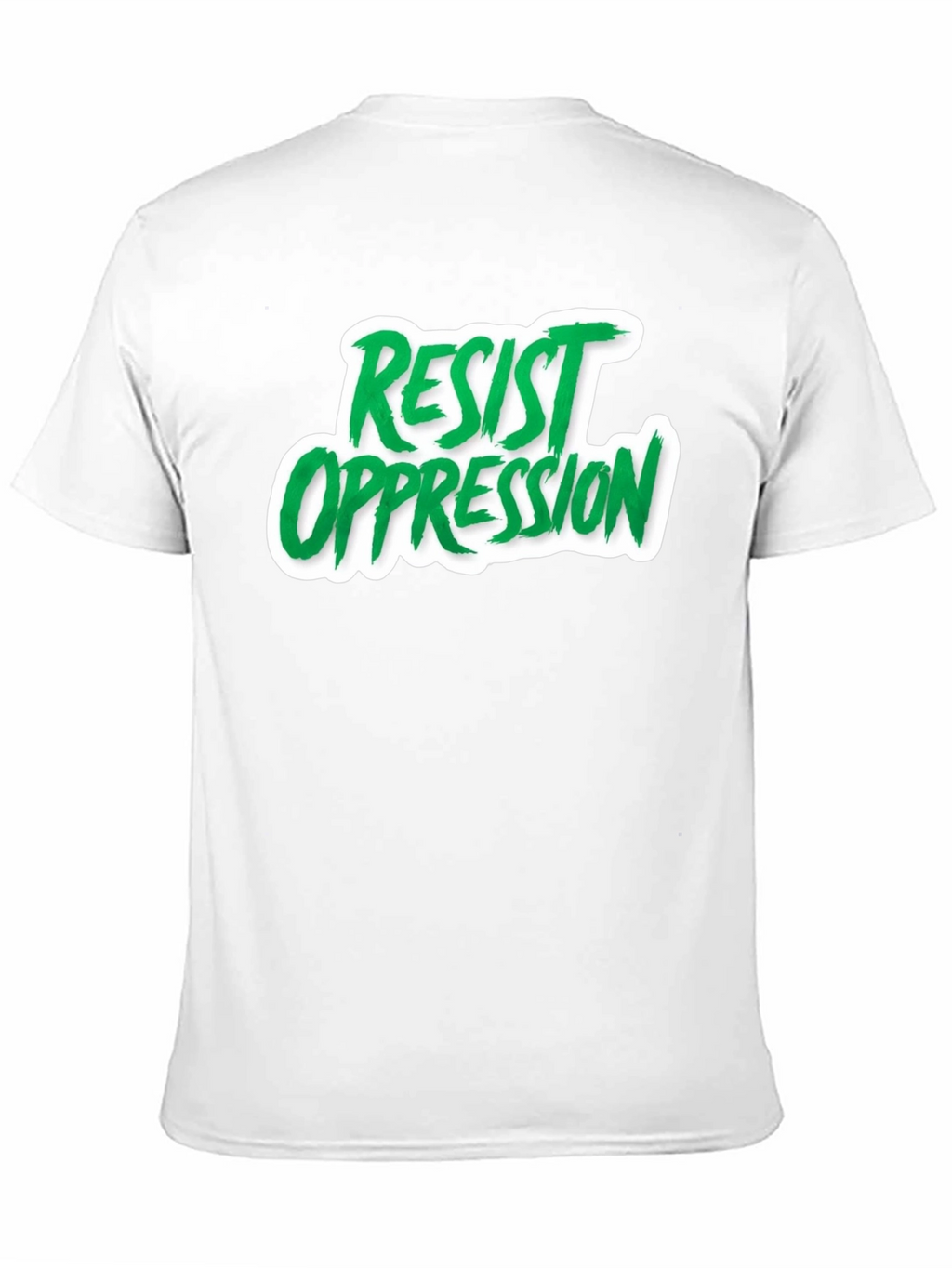 Resist Oppression Graphic Tee - Black
