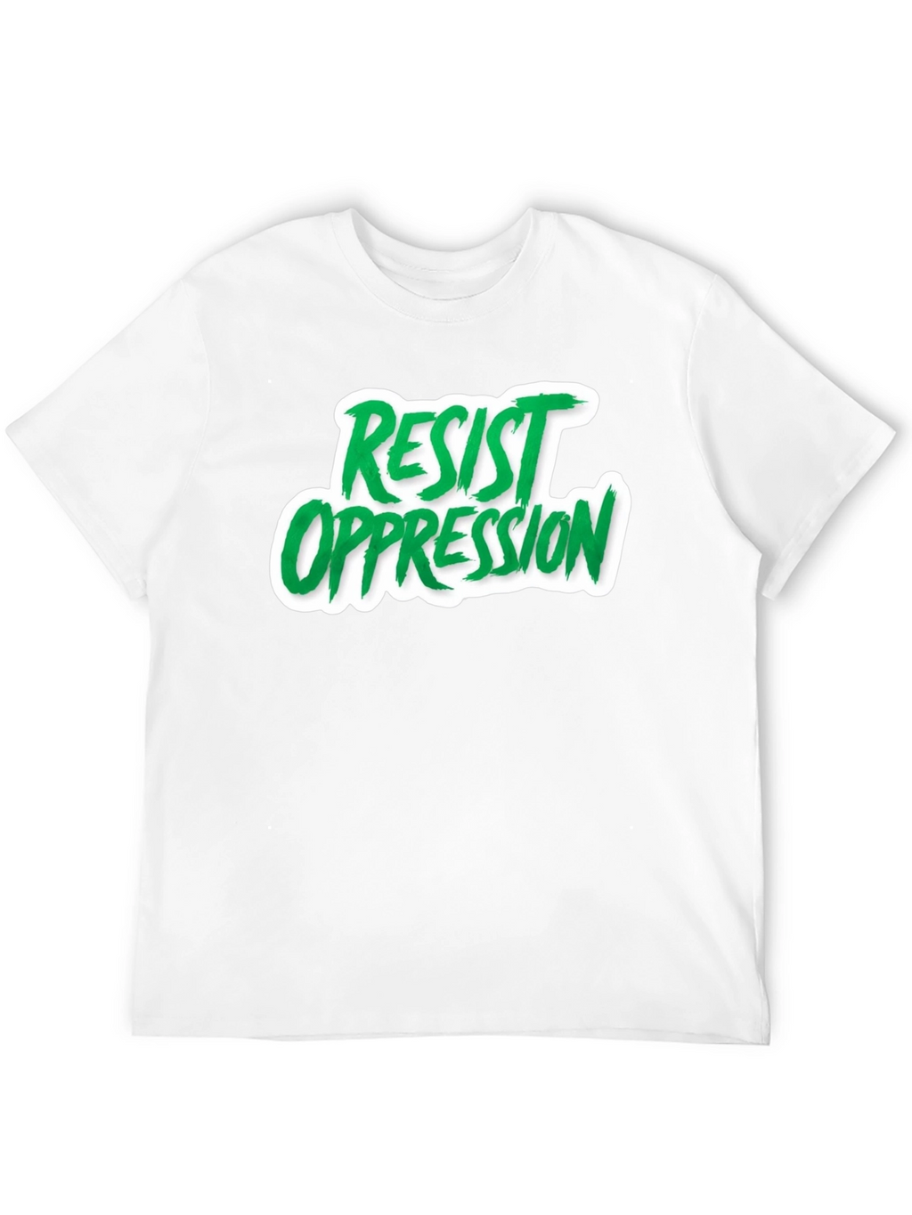 Resist Oppression Graphic Tee - Black