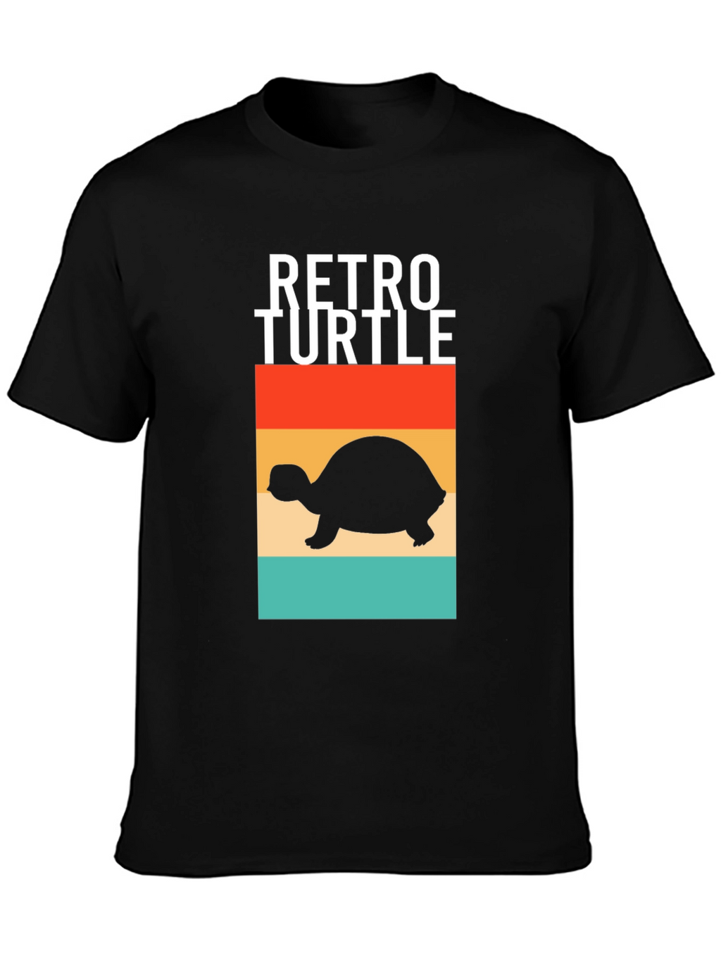 Retro Turtle Graphic T-Shirt - Comfort and Style