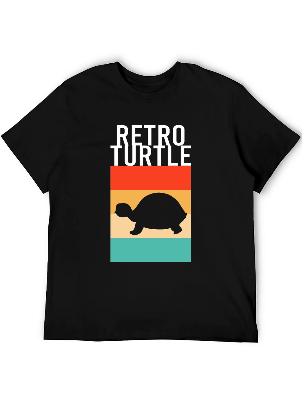 Retro Turtle Graphic T-Shirt - Comfort and Style