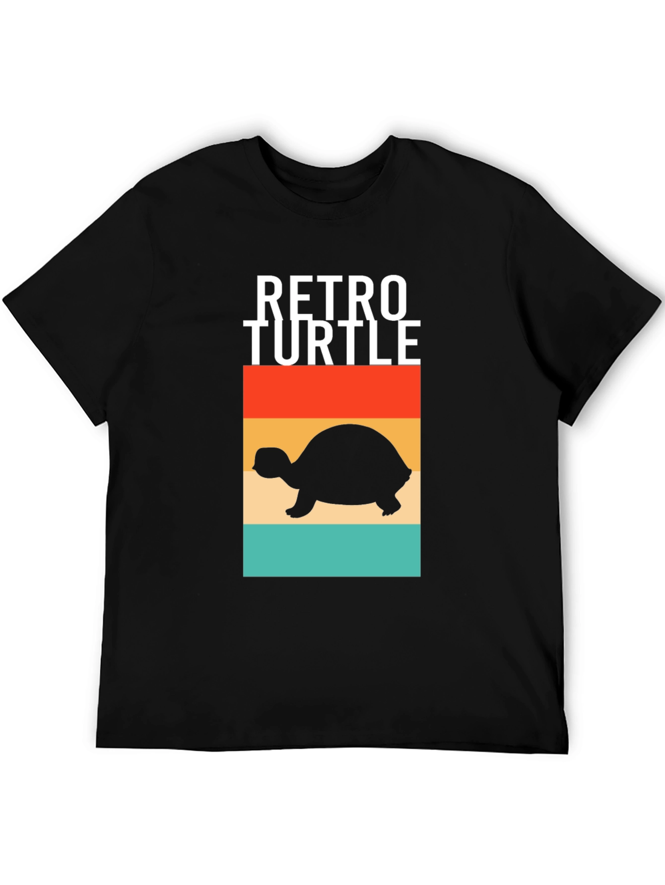Retro Turtle Graphic T-Shirt - Comfort and Style