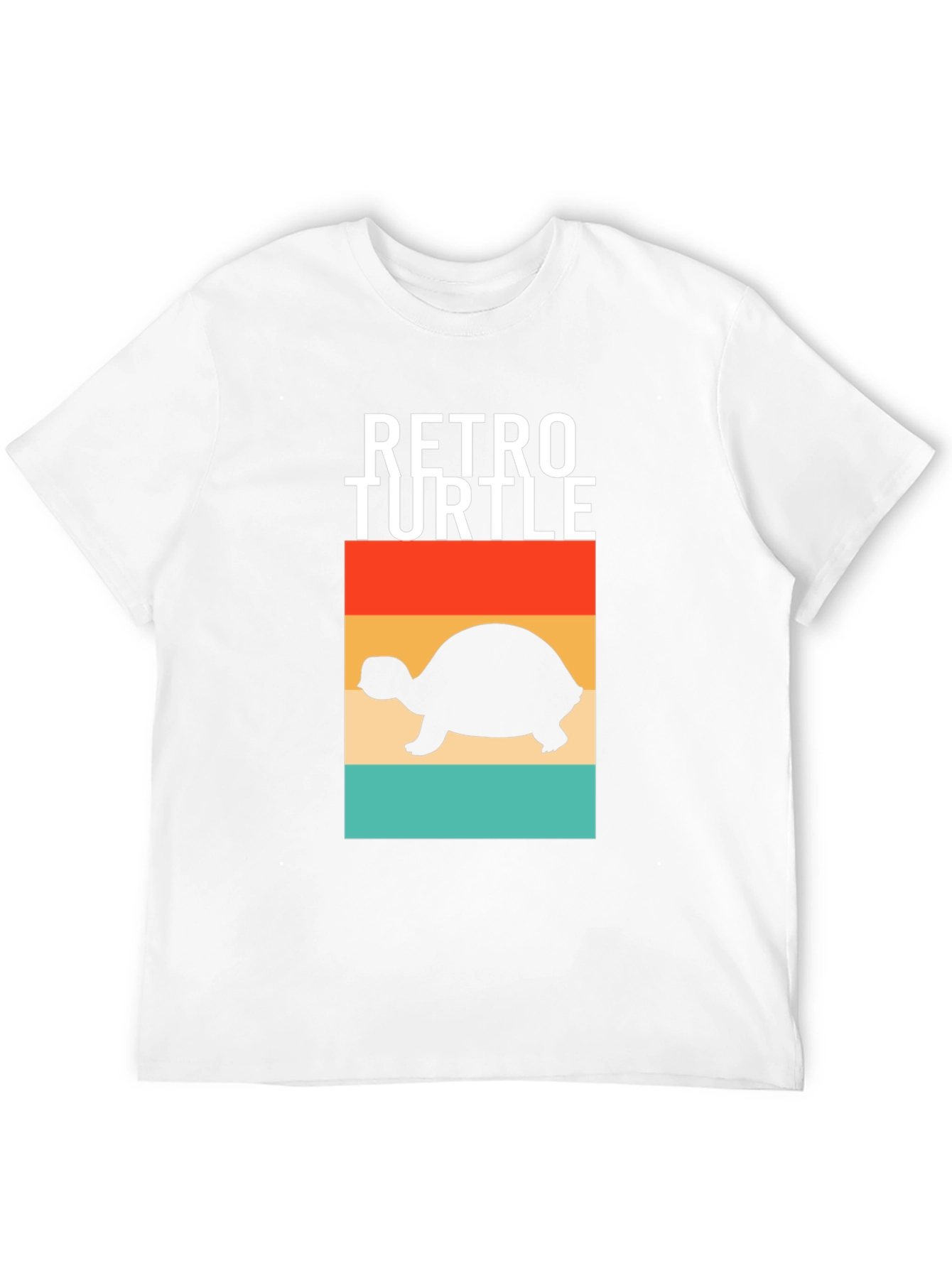 Retro Turtle Graphic T-Shirt - Comfort and Style