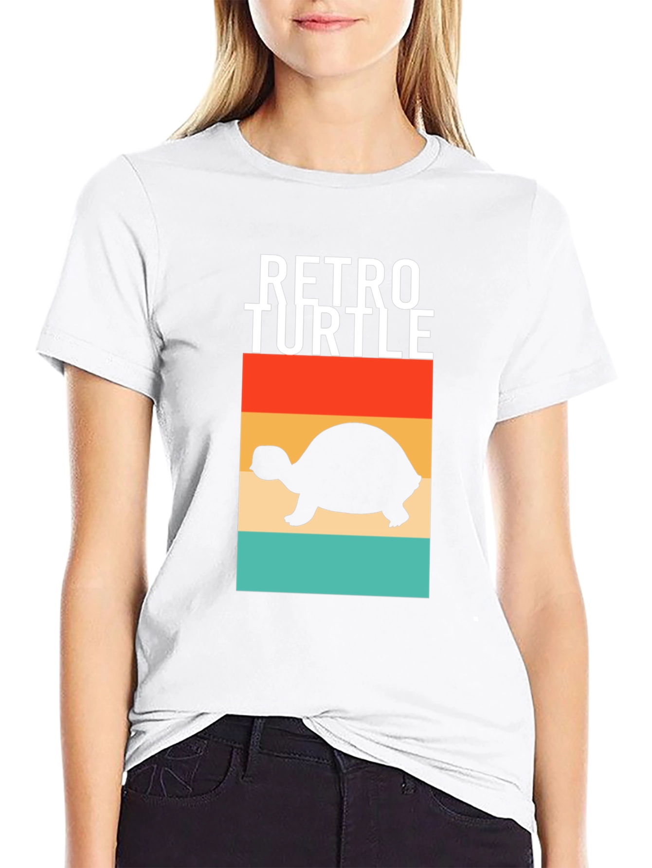 Retro Turtle Graphic T-Shirt - Comfort and Style