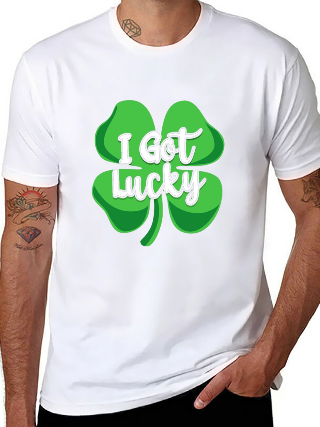 Lucky Shamrock Graphic Tee