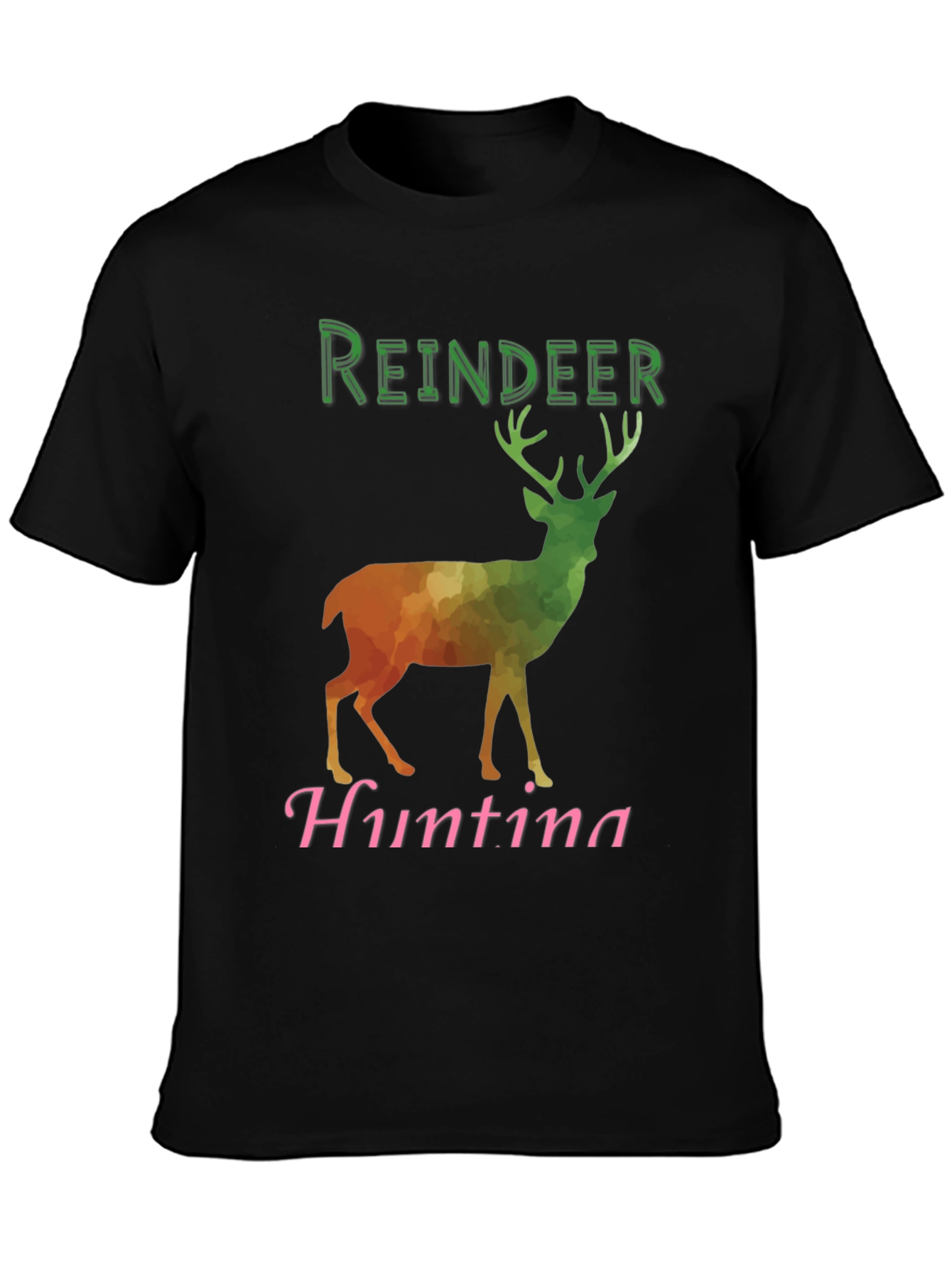 Reindeer Hunting Graphic Tee