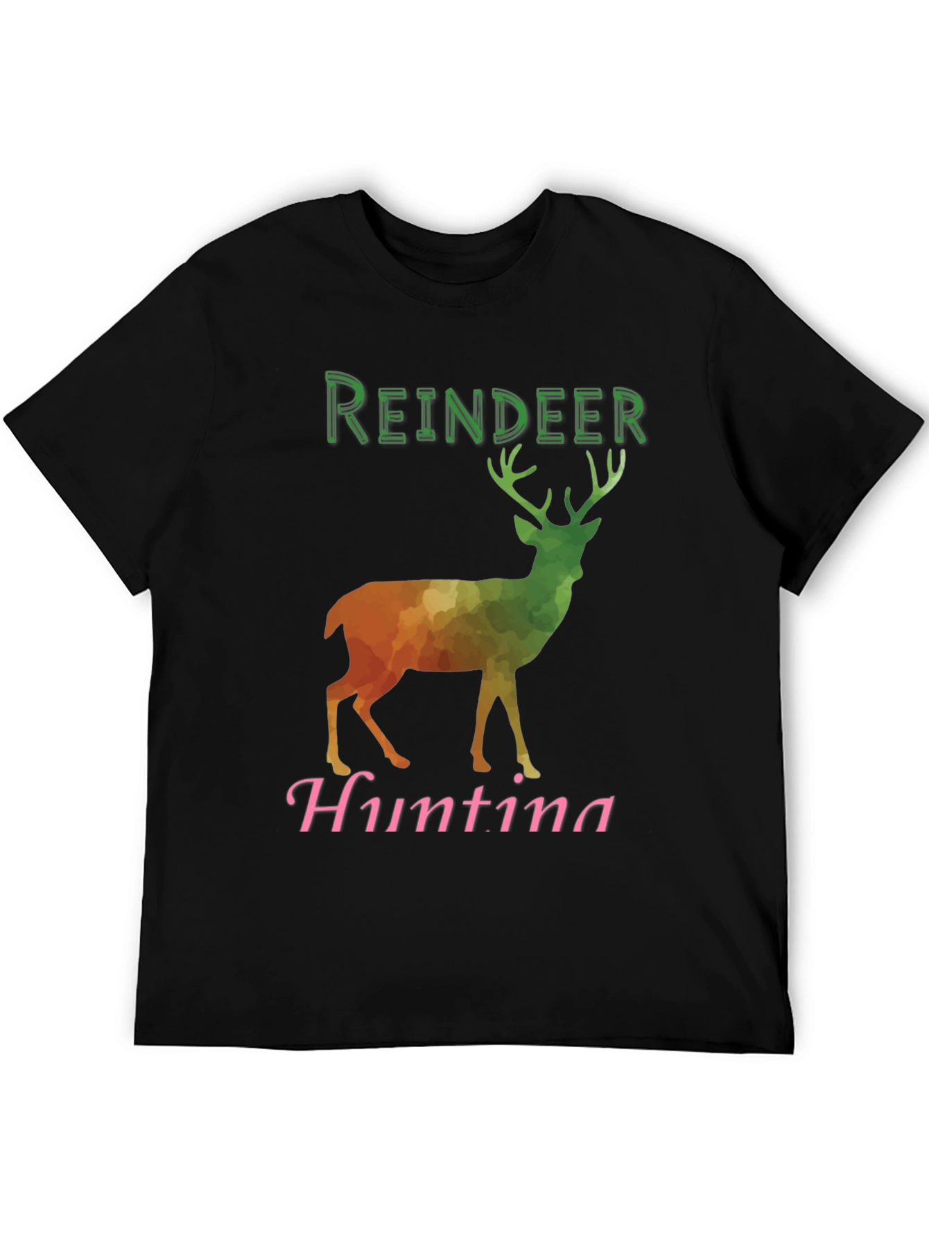 Reindeer Hunting Graphic Tee